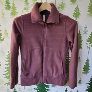 Adidas Full Zip Fleece Jacket.